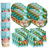 Puppy Theme Birthday Party Cutlery Package (#Type B)
